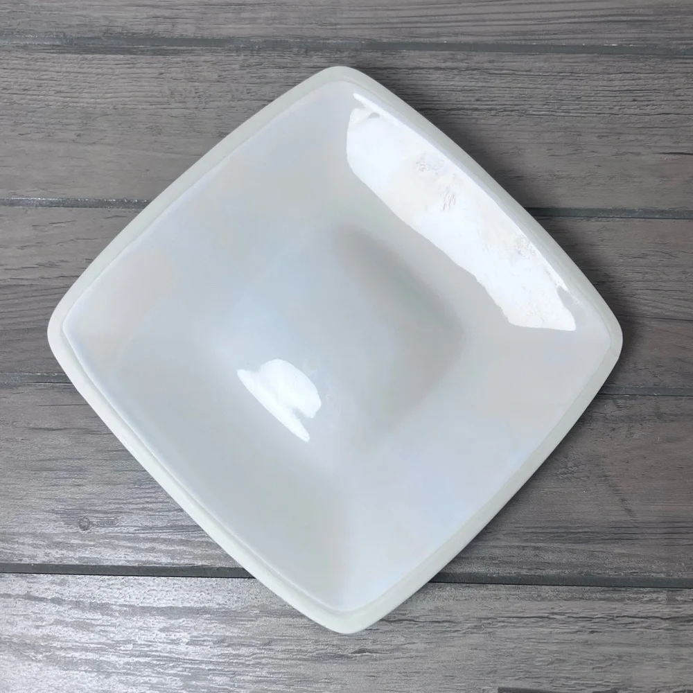 Banquet White Ceramic Casserole Baking Dish with Lid & Scrollwork Metal Stand